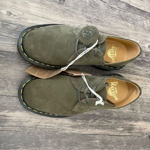 Dr Martens Suede 1461 Made in England Forest Green